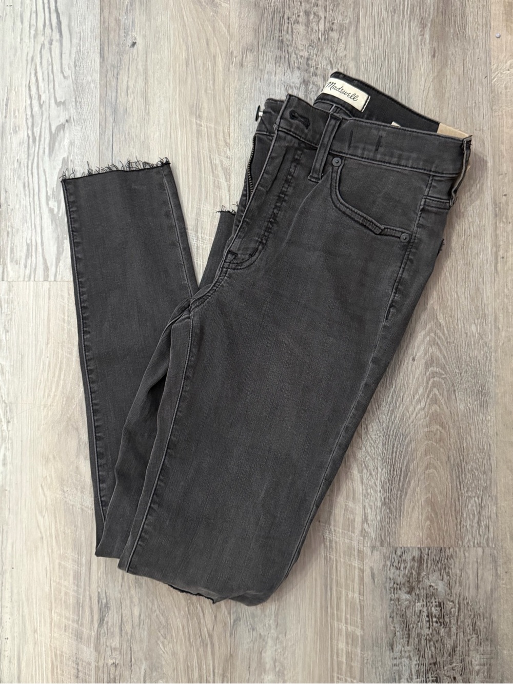 Madewell 9" Mid-Rise Skinny Jeans in Black Sea NWT Size 27 - Picture 9 of 9